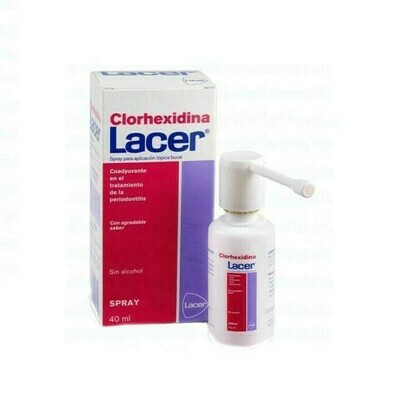 LACER COLUTORIO CLORHEXIDINA SPRAY 40 ML