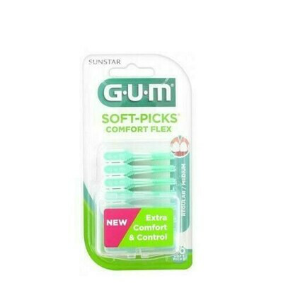 GUM SOFT PICKS COMF REGULAR40