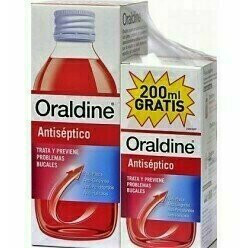 ORALDINE ANTISEPTICO PACK 400 ML  200 ML