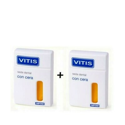 VITIS SEDA DENTAL CON CERA 50 M 2 U DUPLO