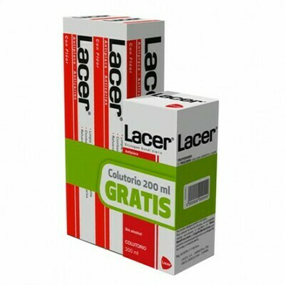 PASTA DENT LACER DUPLO 2X125ML COLUT 200