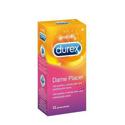 DUREX PLEASUREMAX PRESERVATIVOS 12 U