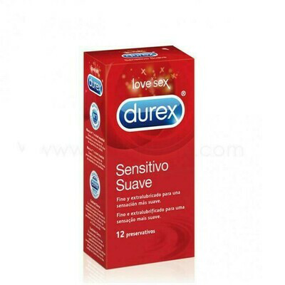 PRESERVATIVOS DUREX SENSITIVO 12 UN