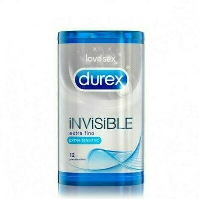 DUREX INVISIBLE EXTRA FINO EXTRA SENSITIVO PRESE