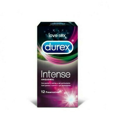 DUREX INTENSE ORGASMIC PRESERVATIVOS 12 PRESER