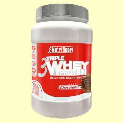 NUTRISPORT WHEY PROTEIN 3 CHOCOLATE 1 KG.