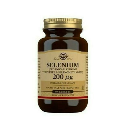 SOLGAR SELENIO 200 MG 100 COMP