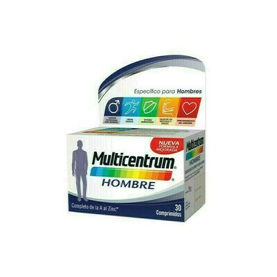 MULTICENTRUM HOMBRE 30 COMP