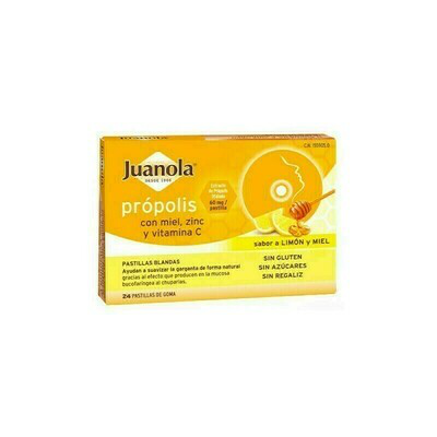 JUANOLA PASTILLAS BLANDAS PROPOLIS 48 G SABOR  V