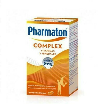 PHARMATON COMPLEX       30 CAPSULAS