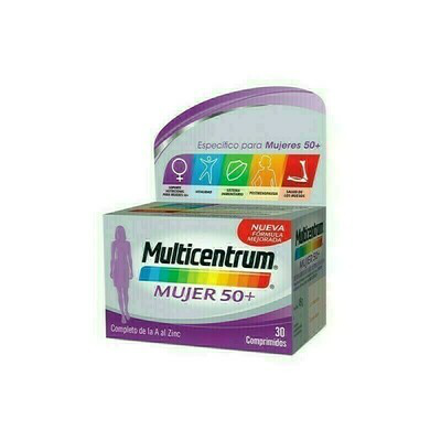 MULTICENTRUM MUJER 50  30 COMP