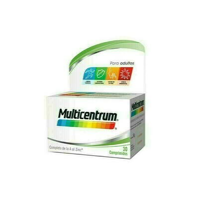 MULTICENTRUM CON LUTEINA 30 COMP