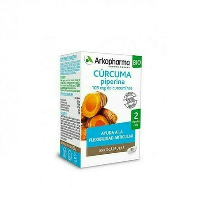 ARKOPHARMA CURCUMA BIO 80 CAPSULAS