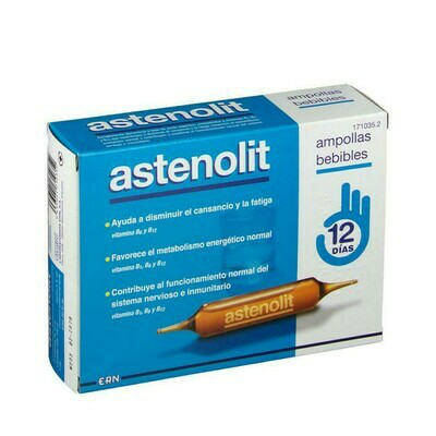 ASTENOLIT AMPOLLAS BEBIBLES 12 AMP