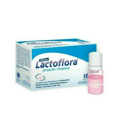 LACTOFLORA PROTECTOR INTESTINAL ADULTO 10 VIALES