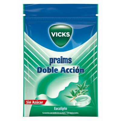 CARAMELOS PRAIMS MENTOL SIN AZUCAR 60 G