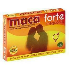 MACA FORTE ROBIS 625 MG 60 CAPS