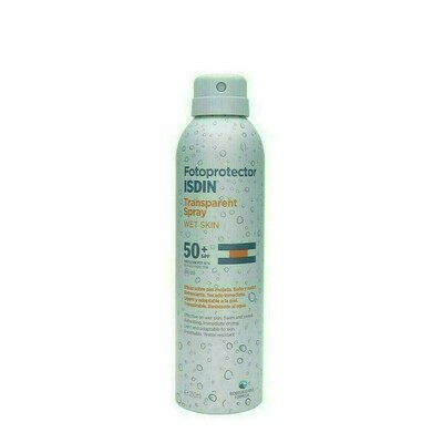 FOTOPROTECTOR ISDIN SPF-50 SPRAY TRANSPARENT WET