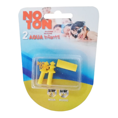 TAPONES OIDOS NOTON AGUA INFANTIL SILICONA