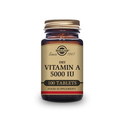 SOLGAR VITAMINA A (5000 UI) 100 CO