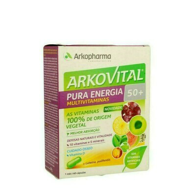 ARKOVITAL PURA ENERGIA 50  60 CAPSULAS