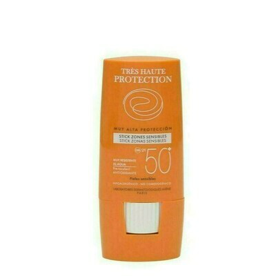 AVENE STICK ZONAS SENSIBLES SPF 50 10 G