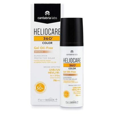 HELIOCARE 360º SPF 50  COLOR GEL OIL-FREE BRONZE