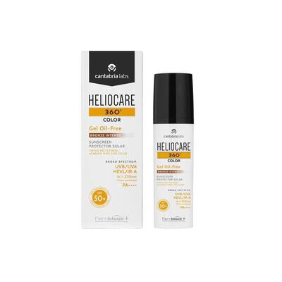 HELIOCARE 360º SPF 50  COLOR GEL OIL-FREE BRONZE INTENSE