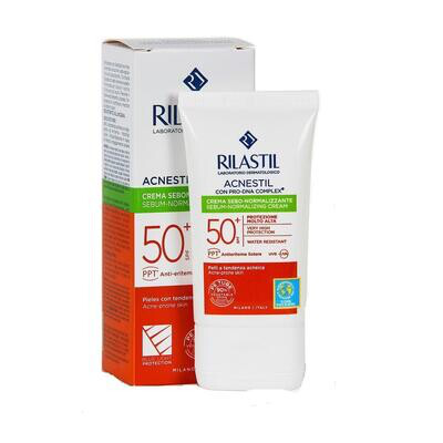 RILASTIL ACNESTIL spf 50+  CREMA SEBONORMALIZANTE