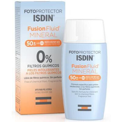 ISDIN FOTOPROTECTOR SPF-50  FUSION FLUID MINERAL  50 ML