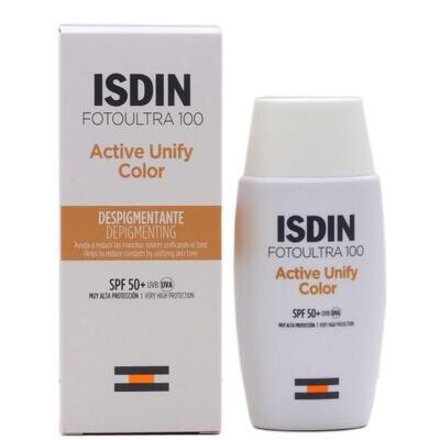 ISDIN FOTOPROTECTOR ACTIVE UNIFY COLOR 50  FUSION FLUID