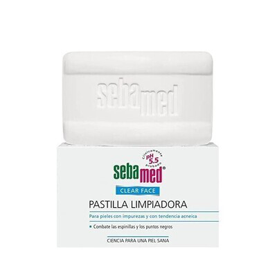 SEBAMED LIMPIADOR PASTILLA CLEAR FACE 100 G