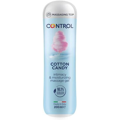 CONTROL COTTON CANDY GEL DE MASAJE HIDRATANTE 200ML