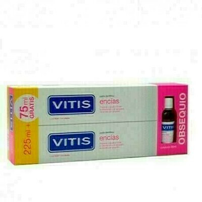 VITIS ENCIAS PASTA DENTIFRICA  150 ML 2 U