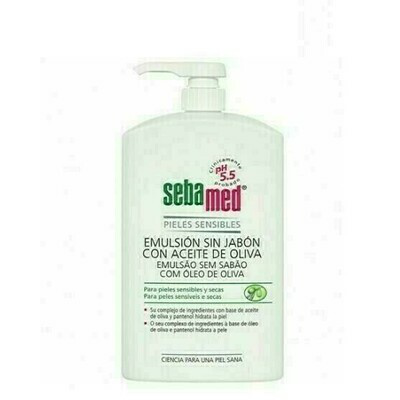 SEBAMED EMULSION SIN JABON CON ACEITE DE OLIVA  1 L