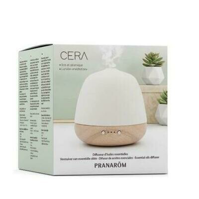 PRANAROM DIFUSOR CERA MADERA/CERAMICA