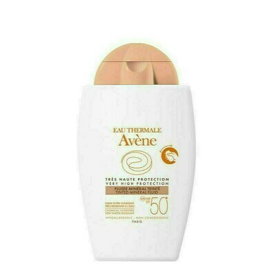 AVENE FLUIDO MINERAL SPF 50  COLOR  40 ML