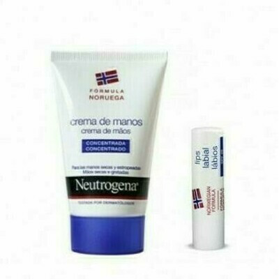 NEUTROGENA CREMA DE MANOS CONCENTRADA   LOCION CORPORAL   NEUTROGENA LABIOS SPF