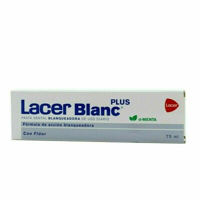 LACERBLANC PLUS BLANQUEADORA USO DIARIO PASTA DENTAL D-MENTA  75 ML