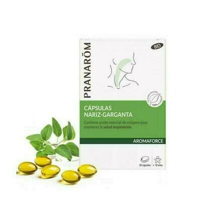 AROMAFORCE CAPSULAS NARIZ GARGANTA  30 CAPSULAS