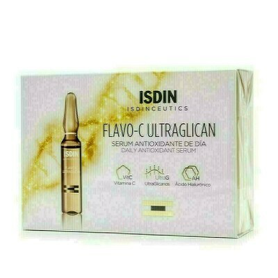 ISDINCEUTICS FLAVO-C ULTRAGLICAN   ISDINCEUTICS FLAVO-C MELATONIN PACK 10 U X 2