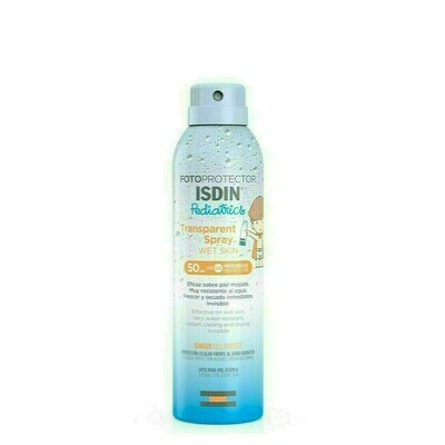 FOTOPROTECTOR ISDIN SPF-50 PEDIATRICS SPRAY TRANSPARENT WET SKIN  250 ML