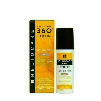 HELIOCARE 360º SPF 50  COLOR GEL OIL-FREE PROTECTOR SOLAR BEIGE 50 ML