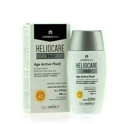 HELIOCARE 360º AGE ACTIVE FLUID PROTECTOR SOLAR PROTEGE REPARA Y CORRIGE  50 ML