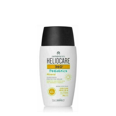 HELIOCARE 360º SPF 50  PEDIATRICS MINERAL PROTECTOR SOLAR PIEL SENSIBLE Y ATOPIC