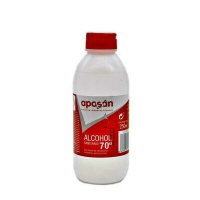 APOSAN ALCOHOL SANITARIO 70º  250 ML