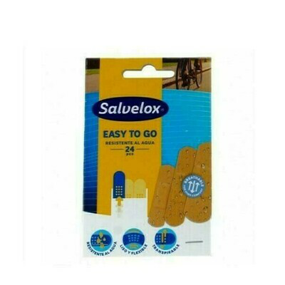 SALVELOX EASY TO GO APOSITO ADHESIVO RESISTENTE AL AGUA 24 U