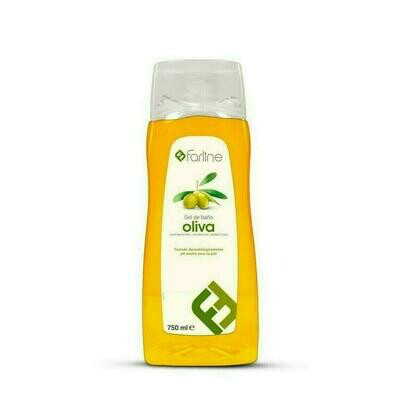 FARLINE GEL DE BAÑO ACEITE DE OLIVA  750 ML