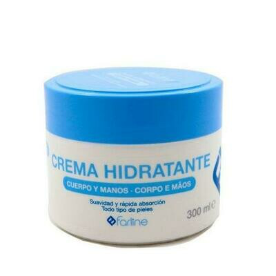 FARLINE CREMA HIDRATANTE CUERPO Y MANOS  300 ML