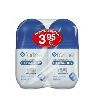 FARLINE DUPLO DESODORANTE EXTRADRY